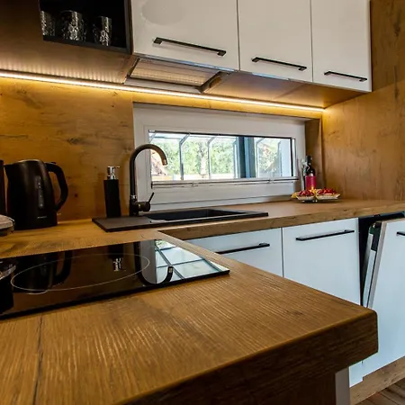 Domki Premium Lato&Zima Z Basenem Dębki Exterior foto